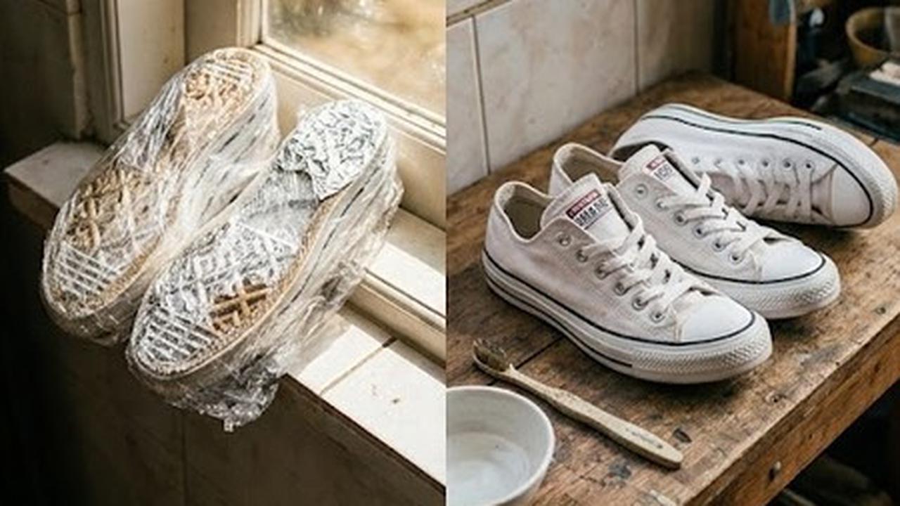 Cara Memutihkan Sol Sepatu yang Menguning (AI Generated)