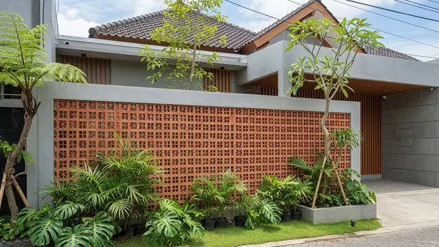 Model Roster Rumah untuk Privasi tapi Tetap Terang dan Estetis