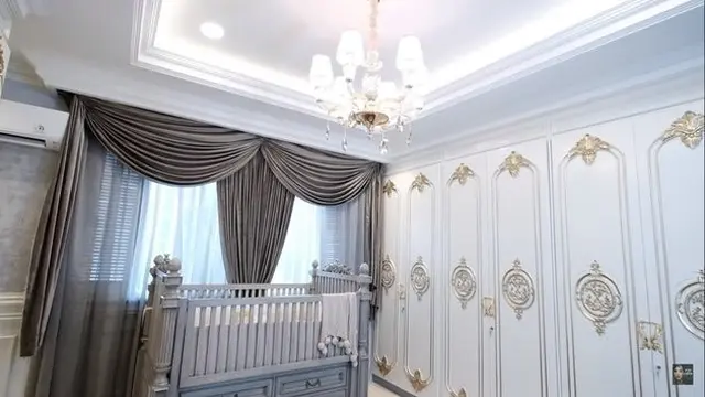 7 Potret Mewahnya Kamar Bayi Tasya Farasya, Bernuansa Klasik