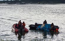 Dua Orang Wisatawan Penerbang Paralayang Jatuh di Waduk Gajah Mungkur