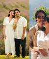 Momen lamaran artis dan pasangan kian terasa spesial dengan outfit couple yang dikenakan mereka.