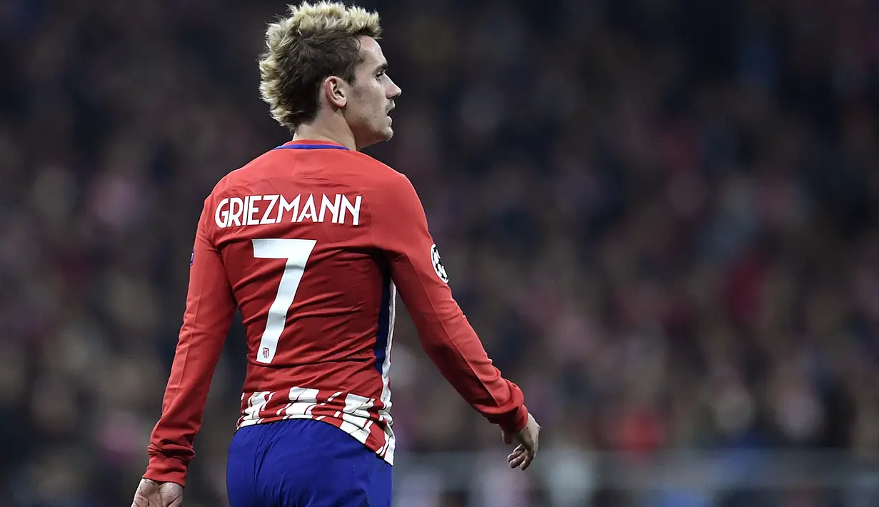Zinedine Zidane ingin Real Madrid menandatangani Antoine Griezmann dari Atlético, Zidane melihat Griezmann  sebagai pemain masa depan Real Madrid. (AFP/Gabriel Bouys)