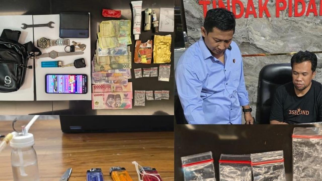 Polres Situbondo Ringkus Pengedar Narkotika dan Judi Online, Sabu Ditemukan di Jok Motor