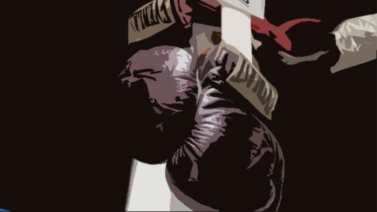 Ilustrasi sarung tinju