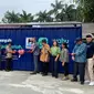 Super Indo dalam peresmpian sentra pengumpulan sampah di cabang Pindang Tangerang. (Dok: Liputan6.com/dyah)
