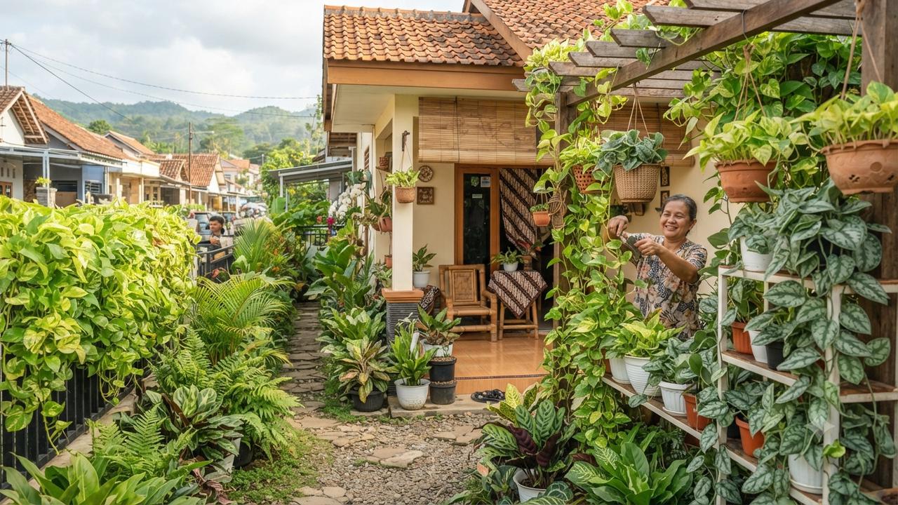 Tanaman yang terlihat mirip Sirih Gading dan Scindapsus