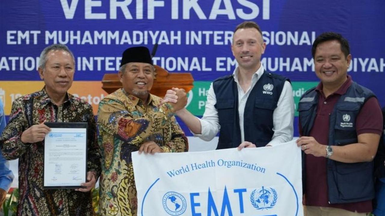 Tahukah Anda? EMT Muhammadiyah Jadi Tim Medis Darurat Pertama Indonesia yang Terverifikasi WHO, ke-16 di Dunia!