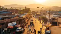 Suasana di kota Kigali, Rwanda, Afrika. (Dok: Instagram @rwanda)