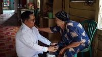 Wakil Bupati Kutai Kartanegara (Kukar), Rendi Solihin melaksanakan Safari Ramadan di Desa Muara Pantuan, Kecamatan Anggana, Rabu (13/3/2024).