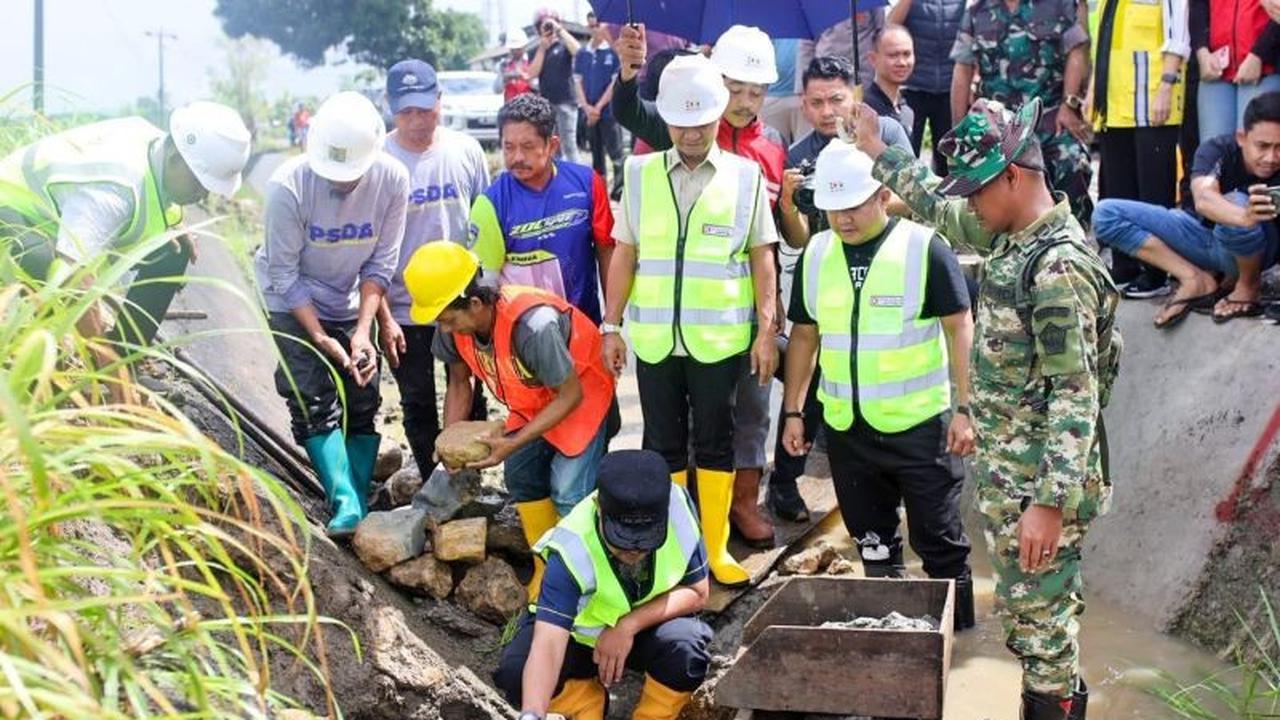 Gubernur Sulsel Resmikan Rehabilitasi Irigasi Bengo, Dorong Ketahanan Pangan Bone