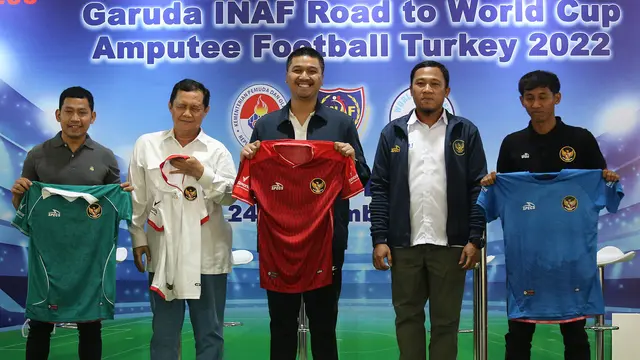 Kerja Sama Dukung Timnas Garuda INAF Menuju Piala Dunia Sepak Bola Amputasi 2022