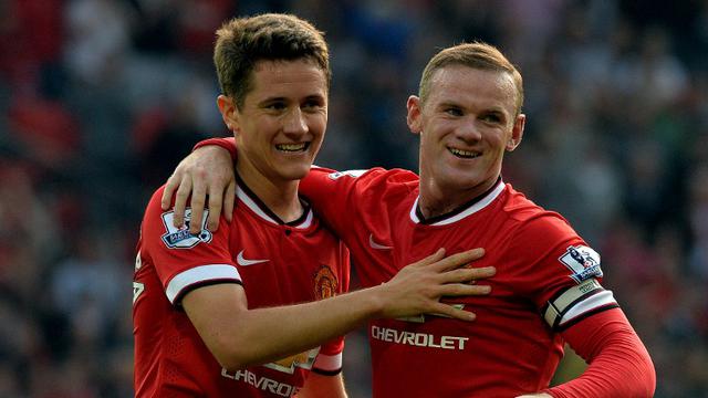 Ander Herrera dan Wayne Rooney
