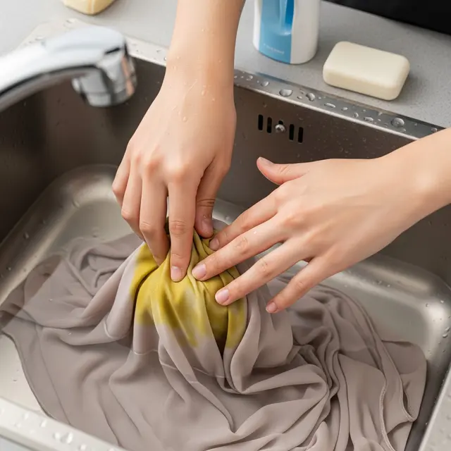 Cara Menghilangkan Noda Minyak di Jilbab