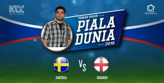 Laga ketiga babak perempat final piala dunia 2018 akan mempertemukan Inggris dan Swedia nanti malam.