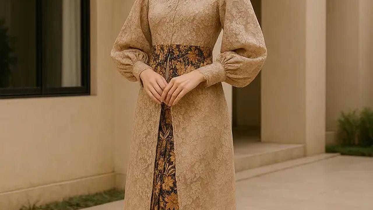 8 Model Brokat Panjang Bawahan Batik Terbaru 2025, Tren Elegan dan Modern