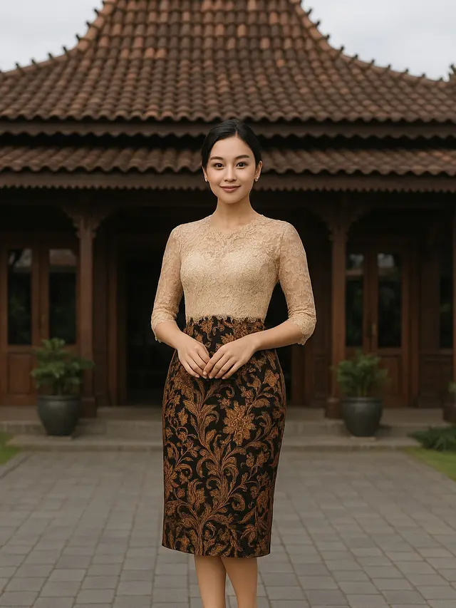Model Dress Batik Kekinian