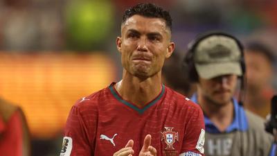 FOTO: Ronaldo Menangis Portugal Tersingkir dari Piala Dunia 2026