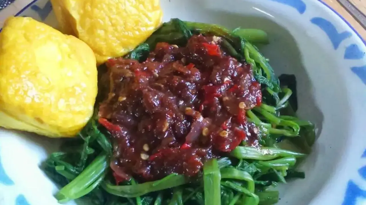 Resep Rujak Kangkung khas Kuningan