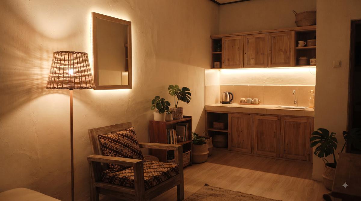Rumah Estetik dengan Biaya Minim
