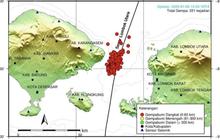 221 Gempa Tektonik Terjadi di Selat Lombok