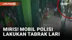 Viral! Mobil Polisi Tabrak Pemotor dan Melarikan Diri