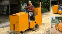 Inilah Alat Berat Buatan Seorang Putus Sekolah! Indonesia Hebat!