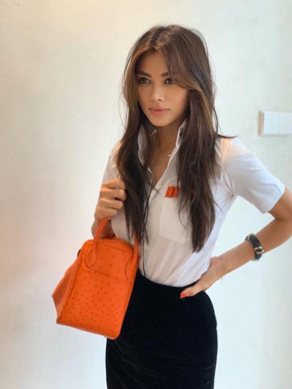 6 Koleksi mewah tas Adinda Bakrie. (dok. Instagram @adindabakrie/https://www.instagram.com/p/B8Qlky1JgNS//Adhita Diansyavira)