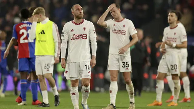 Foto: Ini Dia 5 Rekor Buruk MU yang Bikin Nyesek setelah Dibantai Crystal Palace Empat Gol Tanpa Balas di Liga Inggris