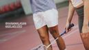 Kalau main badminton dan menjadi satu tim, tentu membutuhkan chemistry yang kuat. Pasalnya akan sulit menang dari lawan kalau enggak kompak dengan timnya. Begini momen kebersamaan Hana Malasan dan Sean ketika bermain badminton bersama. (Liputan6.com/IG/@hanamalasan)