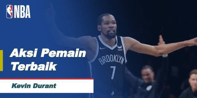 VIDEO: Aksi-aksi Kevin Durant Saat Brooklyn Nets Kalahkan Detroit Pistons di NBA Hari ini