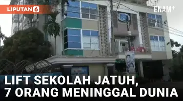 Innalillahi, 7 Orang Tewas Usai Lift Sekolah Jatuh