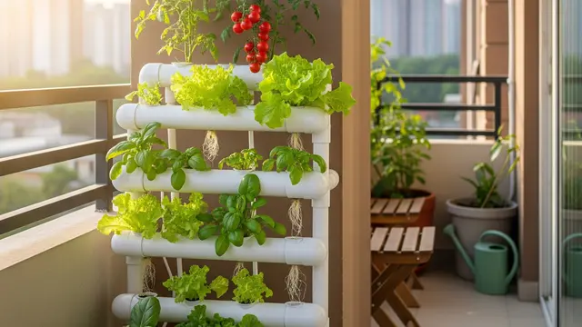 Ide Kebun Sayur di Balkon Rumah
