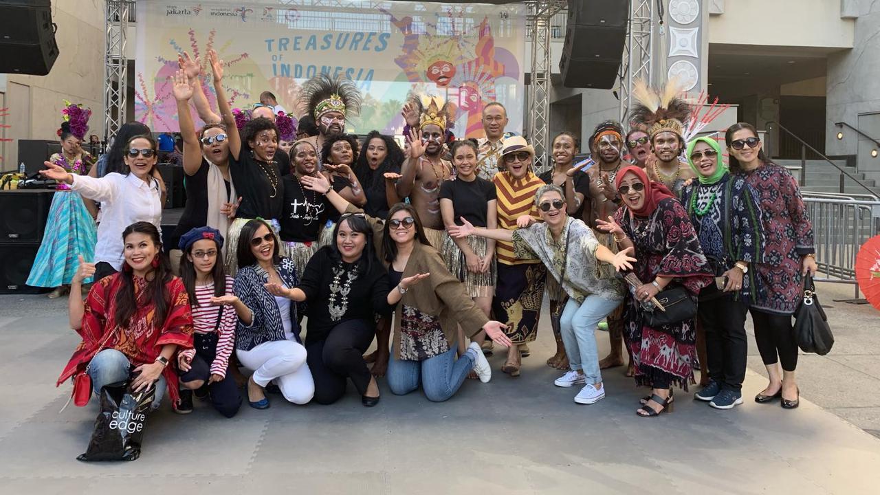 Keragaman Budaya Indonesia Dipamerkan di Hollywood