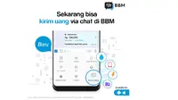 Fitur BBM Kirim Uang. (Foto: BBM)