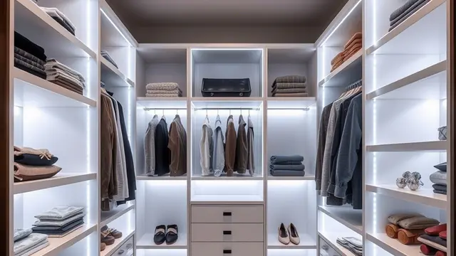 Lampu Walk In Closet