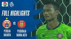Berita video highlights BRI Liga 1, Persija dikalahkan Persiraja dengan skor 0-1, Minggu (30/1/22)