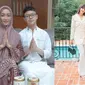 Angelina Sondakh dan Keanu Massaid (kiri). Nia Ramadhani dan Ardi Bakrie (kanan). (Sumber: Instagram/angelinasondakh09/ramadhaniabakrie)