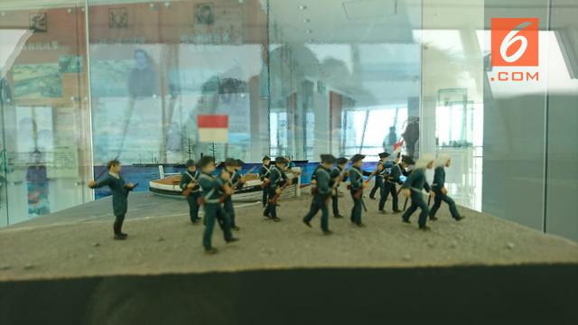 Salah Satu Diorama di Menara Goryokaku Hakodate