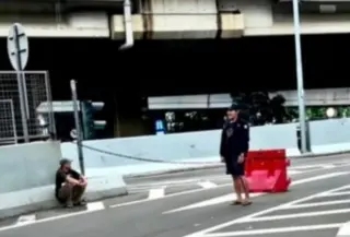 Polisi Tangkap 6 Pak Ogah Diduga Pungli di Exit Tol Rawa Buaya (AntaraNews)