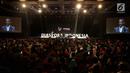 Suasana 4th Congress of Indonesian Diaspora yang diisi oleh pidato dari Presiden AS ke-44, Barack Obama di Kota Kasablanka, Jakarta, Sabtu (1/7). (Liputan6.com/Johan Tallo)