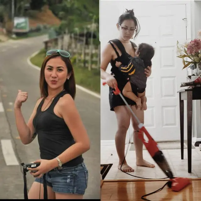 6 Potret Perbedaan Sebelum dan Sesudah Jadi Ibu, Bikin Senyum Sendiri