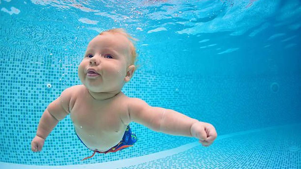 <b>Tips Aman Berlatih Berenang bagi Bayi</b><br>