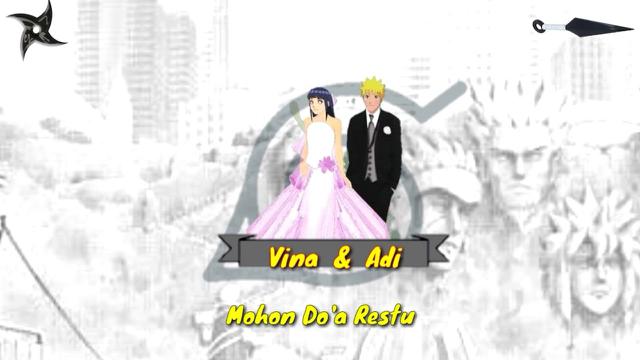 6 Potret Undangan Nikah Tema Naruto, Bak Jadi Warga Konoha