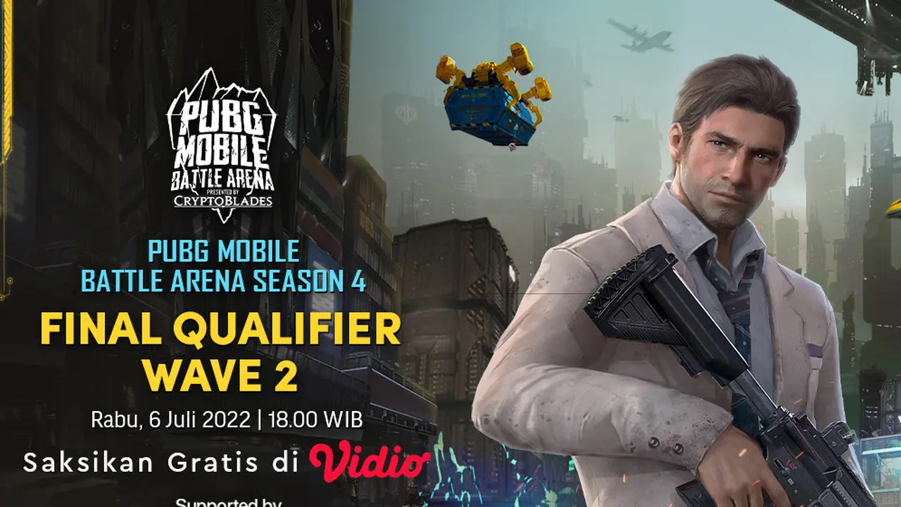 Link Live Streaming PUBG Mobile Battle Arena Season 4 Final Qualifier Wave 2 di Vidio Sore Ini