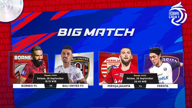 Jadwal & Link Streaming BRI Liga 1 : Bali United vs Borneo FC