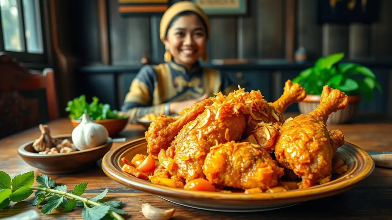 resep ayam goreng lengkuas