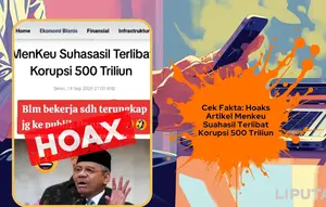 Hoaks Menerpa Menkeu Suahasil Nazara Beredar di Medsos, Simak Daftarnya