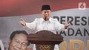 Ketua Umum Partai Gerindra Prabowo Subianto memberikan pidato saat meresmikan Kantor Badan Pemenangan Presiden Partai Gerindra di Jalan Letjen S Parman, Jakarta, Sabtu (7/1/2023). Prabowo berpesan kepada para kader untuk bekerja keras menghadapi Pemilihan Umum (Pemilu) 2024 yang akan digelar pada 14 Februari 2024 atau tinggal satu tahun lagi. (Liputan6.com/Faizal Fanani)
