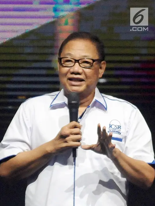 Menteri Koperasi dan UKM Puspayoga memberikan sambutan pada acara The Fourth WOW Brands Festive Days 2019 di Jakarta, Kamis (14/9). WOW Brand merupakan penghargaan merek tertinggi dari hasil survei konsumen.(Liputan6.com/Herman Zakharia)