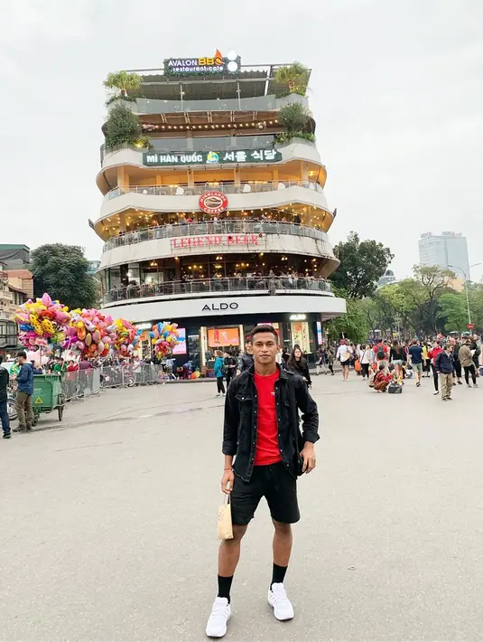 Bakatnya pun tak perlu diragukan lagi, ia sempat mencetak gol pertama untuk timnas Indonesia pada 4 Desember 2017.  Saat itu Indonesia melawan Mongolia dalam ajang Aceh World Solidarity Tsunami Cup. (Liputan6.com/IG/@valdo_haay)